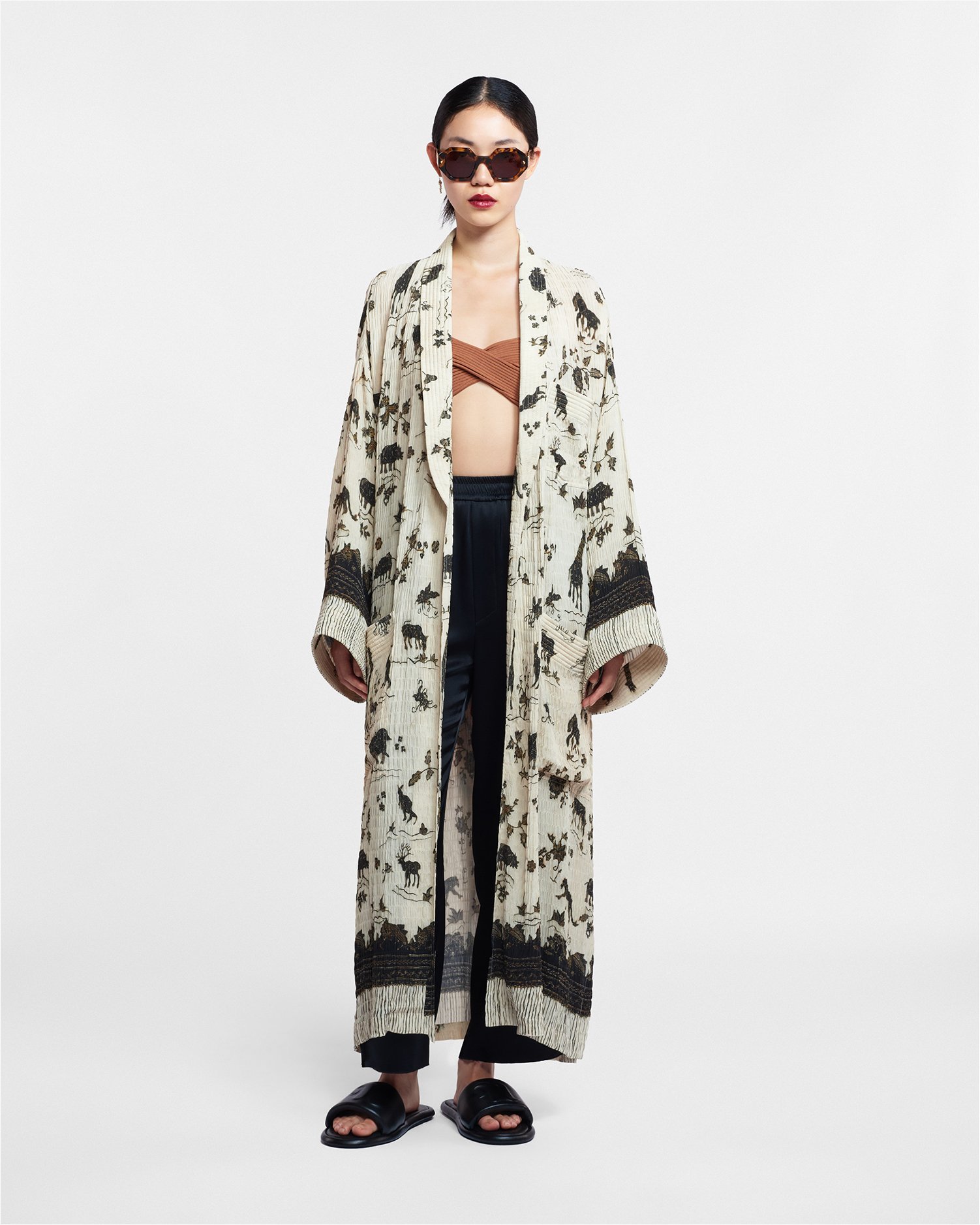 Nanushka e-commerce imagery, art direction by ANCC. Image 8 of 14.