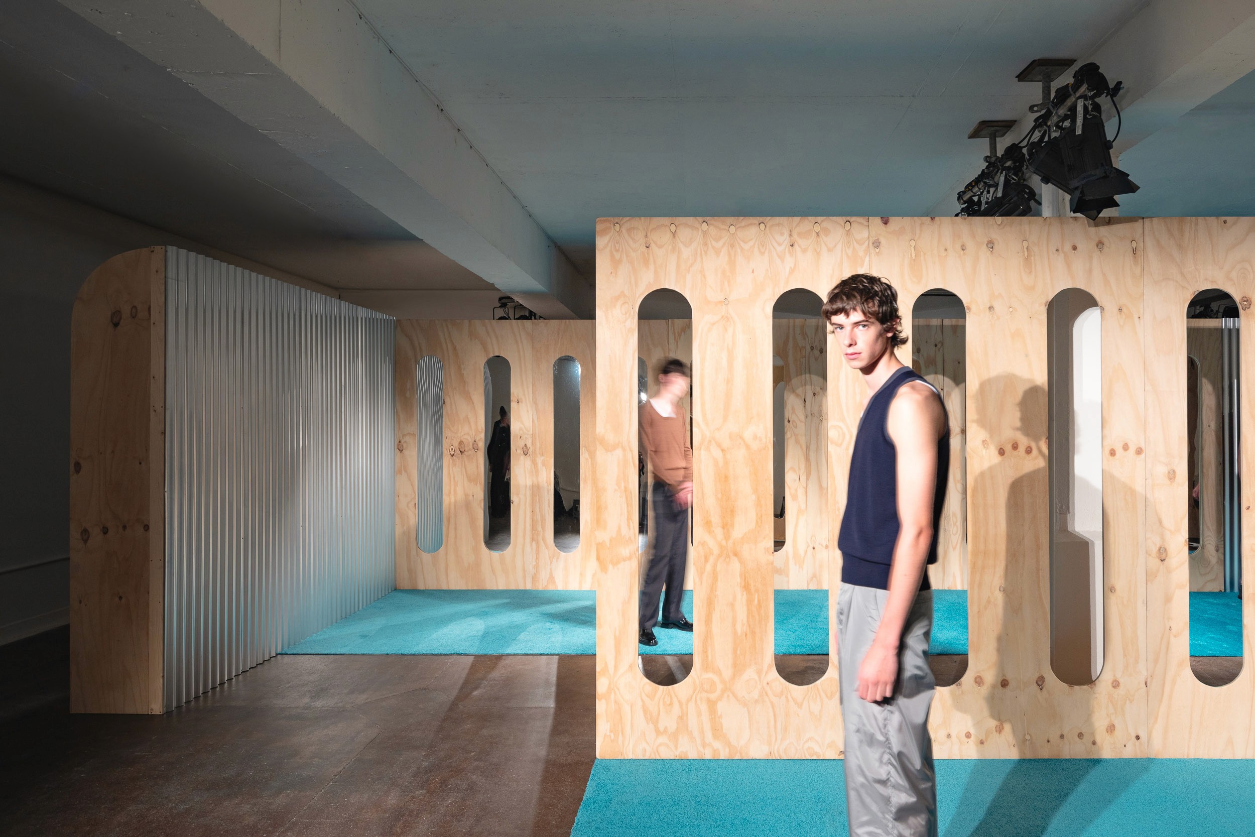 T/SEHNE SS19 show, art direction and show content by ANCC. Image 4 of 9.