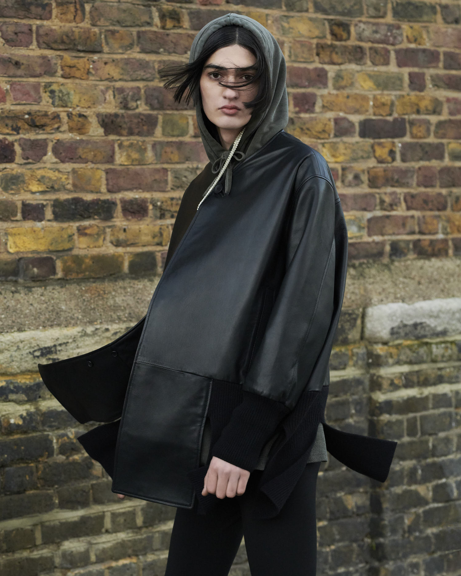 T/SEHNE FW23 lookbook, art direction and production by ANCC. Image 8 of 11.