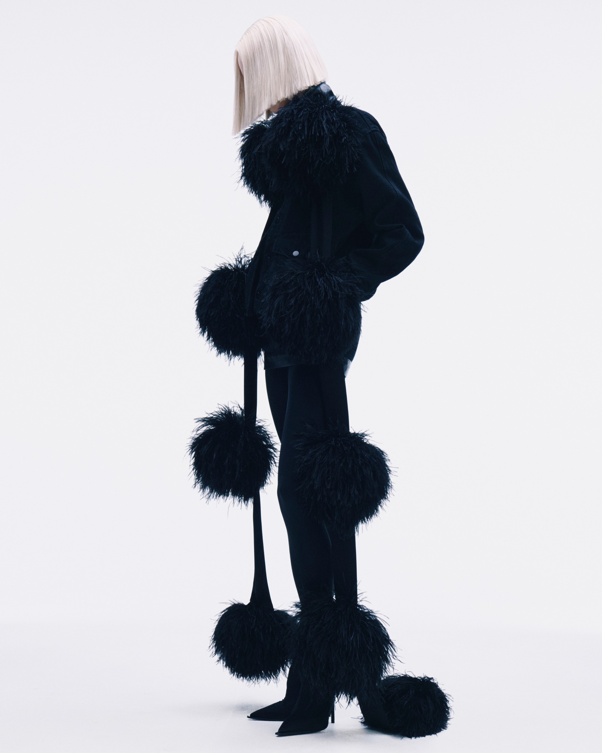 David Koma AW25 womenswear lookbook, production by ANCC. Image 3 of 9.