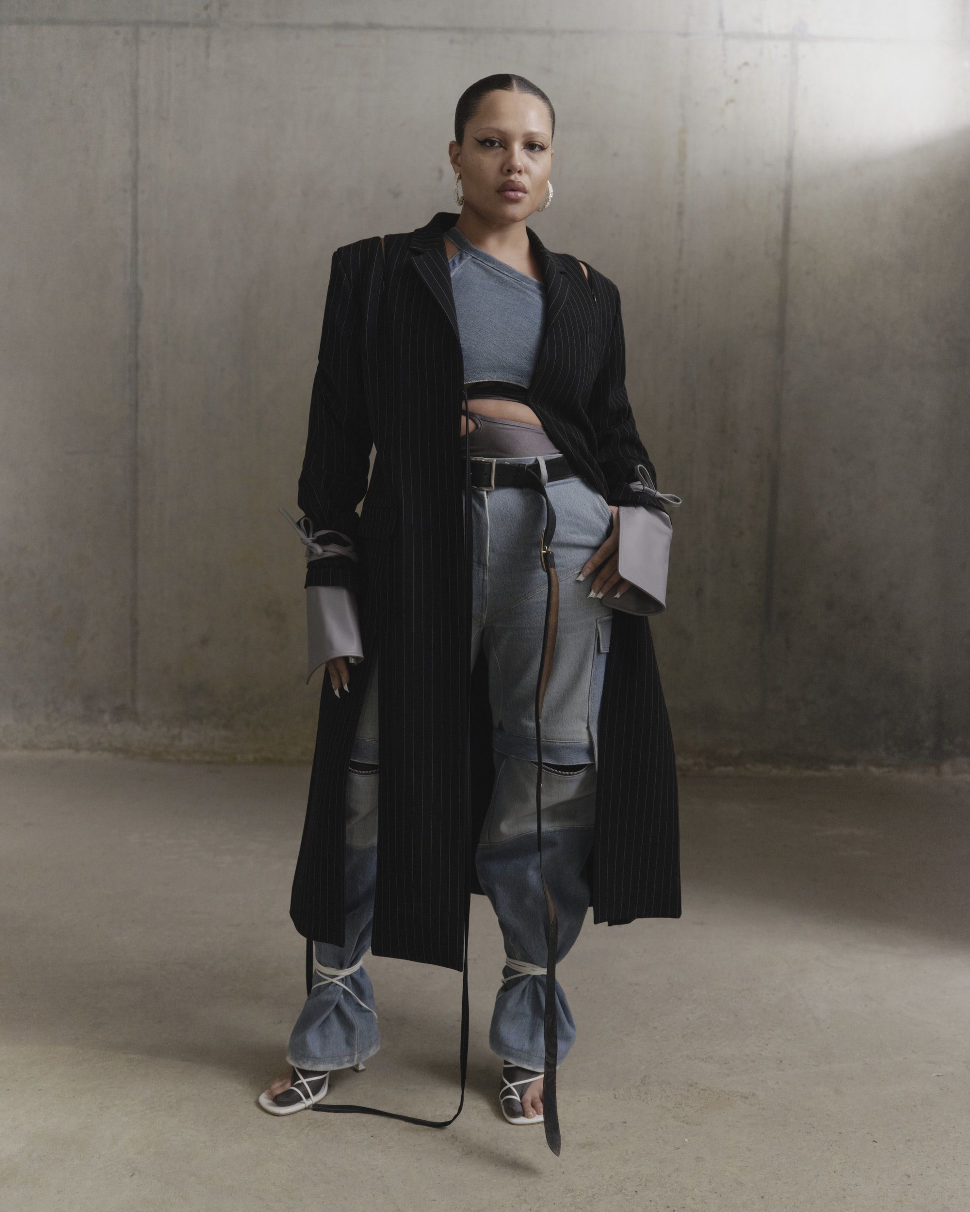 SRVC Studio FW23 lookbook, art direction and production by ANCC. Image 8 of 11.