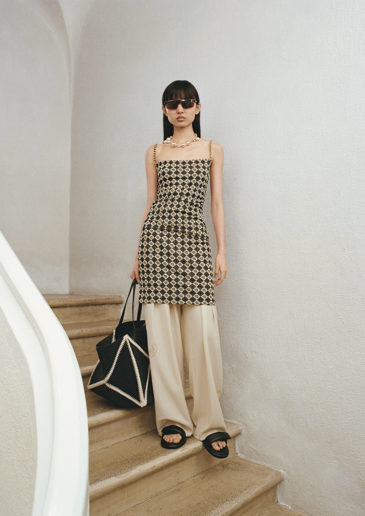 Nanushka PF23 womenswear lookbook, production by ANCC. Image 3 of 10.