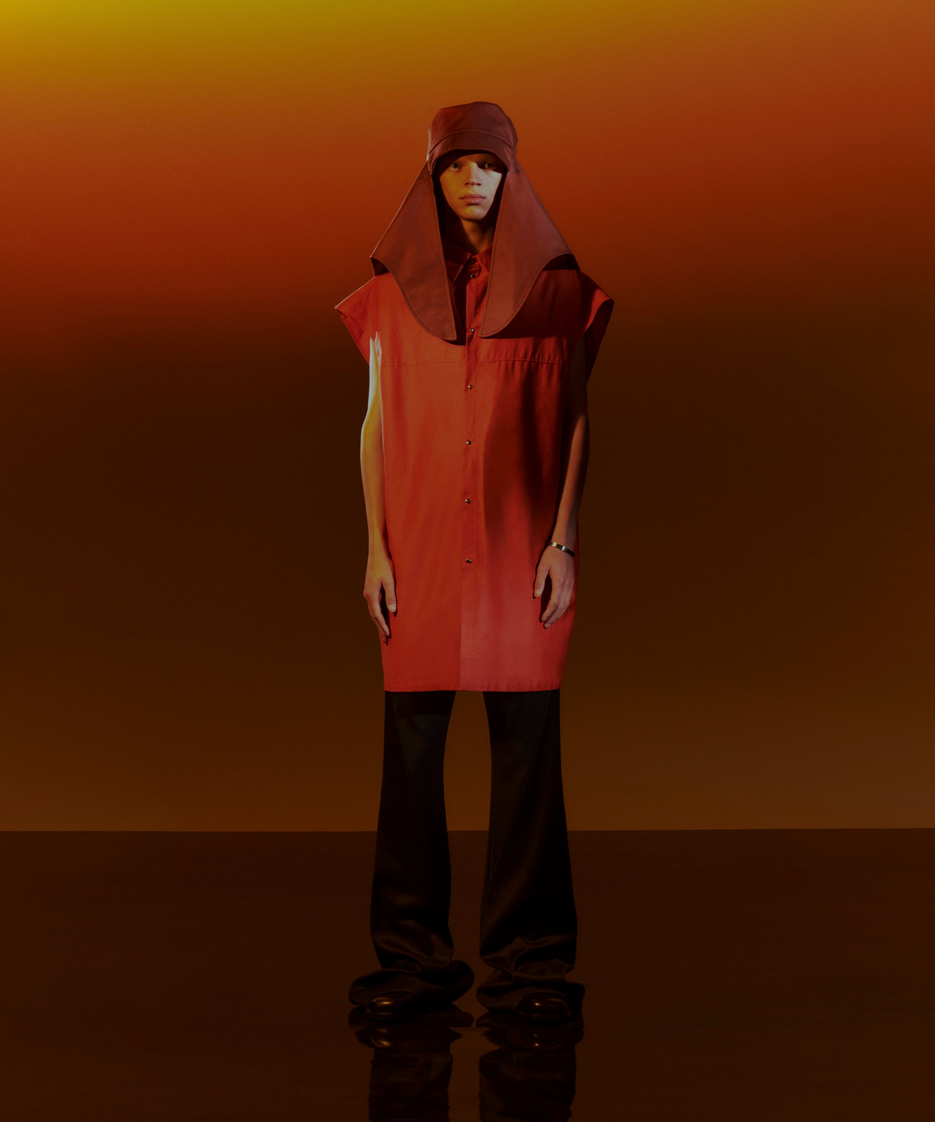 Florian Wowretzko FW23 lookbook, art direction and production by ANCC. Image 8 of 11.