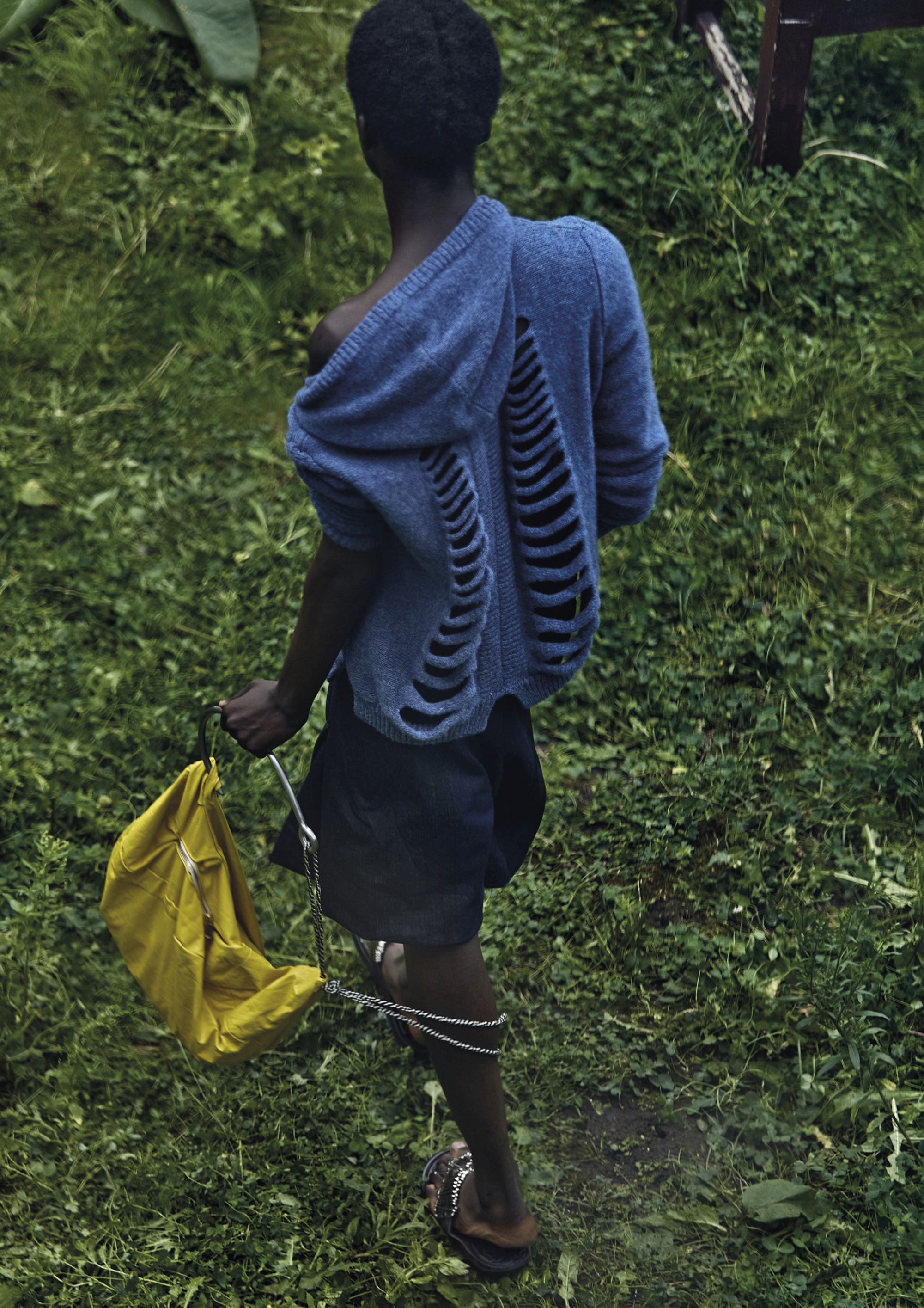 Jawara Alleyne SS24 collection imagery, art direction by ANCC. Image 4 of 7.